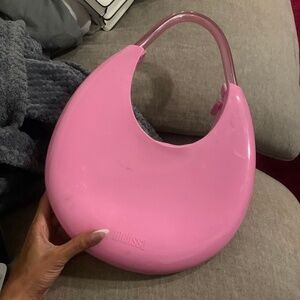 Pink Melissa moon bag